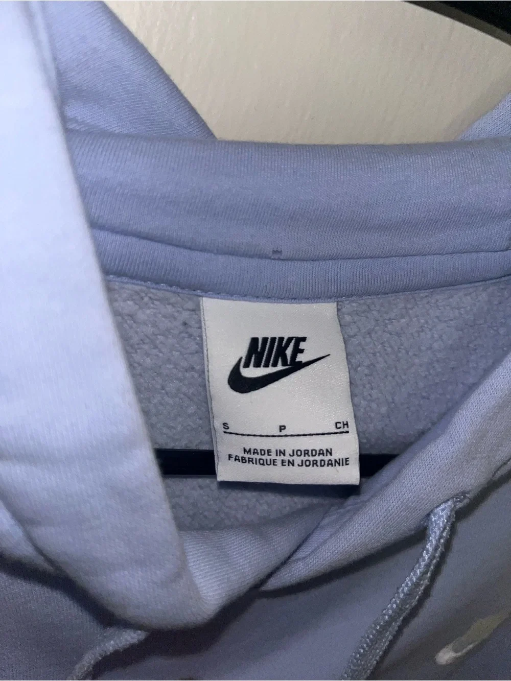 Nike Club Fleece Pullover Hoodie (Light Blue)